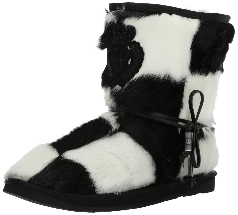AUSTRALIA LUXE COLLECTIVE WOMEN'S HERITAGE SHORT GOAT BLACK FASHION BOOT, 5